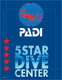 PADI 5スターダイブセンター