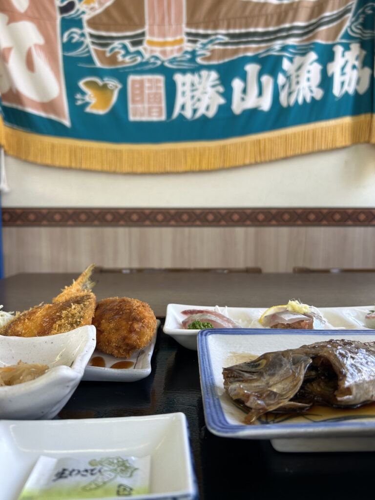 ダイバー定食｜漁協食堂 なぶら｜かっちゃでダイビング｜ダイビングプロショップパル｜2025/09/27