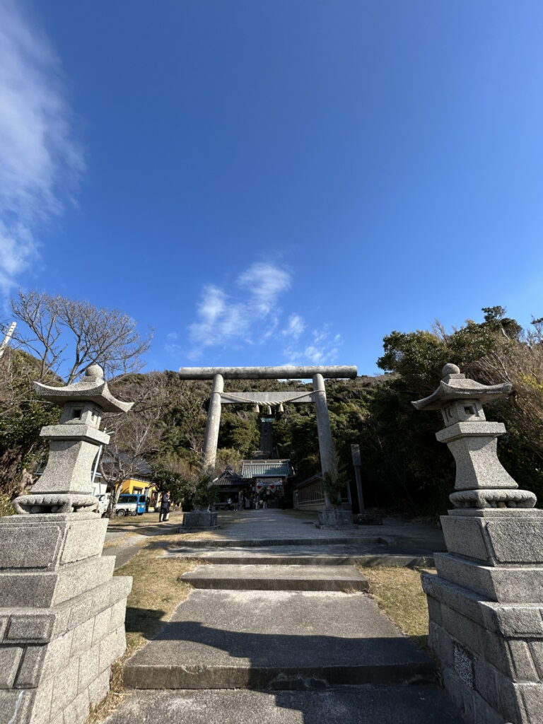 洲崎神社に初詣｜西川名（房総）でダイビング｜ダイビングプロショップ パル｜2026/01/01