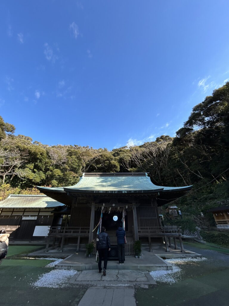 洲崎神社に初詣｜西川名（房総）でダイビング｜ダイビングプロショップ パル｜2026/01/01