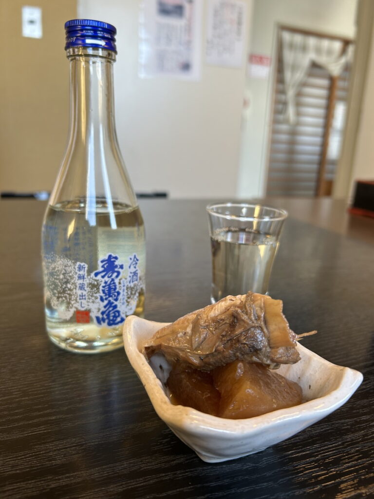 萬壽亀とアラ煮｜かっちゃま（房総）｜ダイビングプロショップ パル｜2026/02/01