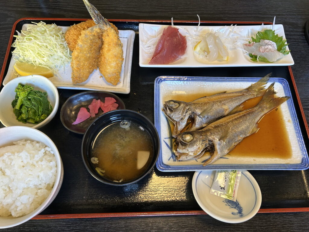 ダイバー定食｜かっちゃま（房総）｜｜ダイビングプロショップ パル｜2026/02/01